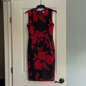 Calvin Klein Scuba Sheath size 4